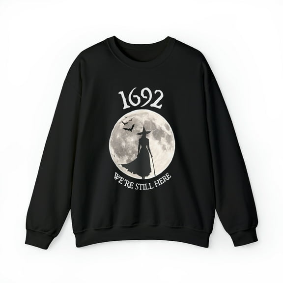 1692 We're Still Here, Witchy Moonlight Sweatshirt