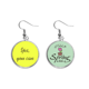 thumbnail image 1 of Sí puedes cita inspiradora refranes Colgante decorativo temporada pendientes de primavera joyas Unbranded M, 1 of 3