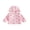 Multicolor, variant on Cenuakty Kids Girl Windbreaker Hooded Jacket Waterproof Bow Print Zip up Cardigan