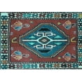 thumbnail image 1 of Ahgly Company Indoor Rectangle Persian Light Blue Traditional Area Rugs, 8' x 10', 1 of 4