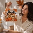 thumbnail image 7 of Kuokaa Fall Diamond Art Hanging Kit, Dog and Cat with Pumpkin Gem Painting Ornament, 7 of 7