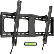 USX MOUNT Large Tilting TV Wall Mount for 37-82" TVs, Universal tv mount with Capacity 132 lbs up to 600x400mm VESA, 24" Wood Stud