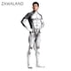 thumbnail image 5 of Disfraz de cosplay sexy y ajustado de Zawaland, conjunto de lobo de nieve con estampado 3D de animales, mono Zentai completo con cola, mono de fiesta, 5 of 5