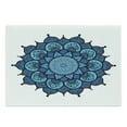 thumbnail image 1 of Lotus Cutting Board, Style Traditional Magic Vintage Leaves Symbolic Hippie Graphic, Decorative Tempered Glass Cutting and Serving Board, Large Size, Sky and Violet Blue, by Ambesonne, 1 of 1