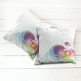 thumbnail image 2 of Ambesonne Cartoon Throw Pillow Cover 2 Pack, Fish Sea Theme, 18", Multicolor, 2 of 6