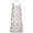 White Cow Head, variant on White Cow Head Dot Pattern Apron-Garden Aprons for Women with Pockets-Cotton Linen Waterproof Kitchen Cooking Gardening Aprons Adjustable for Kitchen,Cooking,BBQ and Salon 33x27 Inch