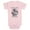Light Pink, variant on Infant's Jurassic World Retro Clever Girl  Bodysuit
