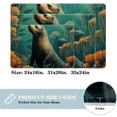 thumbnail image 2 of Sea Lion Non-Slip Polyester Kitchen Mat Door Rugs Indoor Rug, Machine Washable, 2 of 6