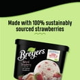Breyers Natural Strawberry Ice Cream, 48 oz