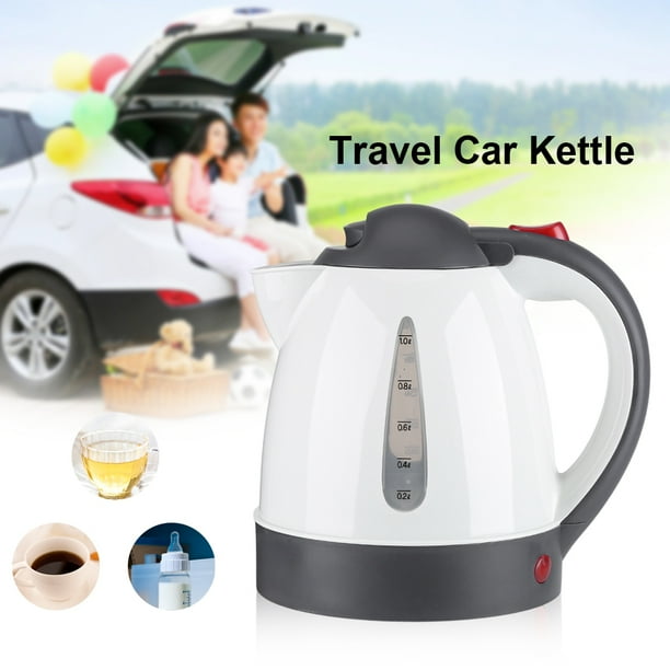 12V Car Kettle,Car Water Heater,1000mL 12V Portable Car Kettle
