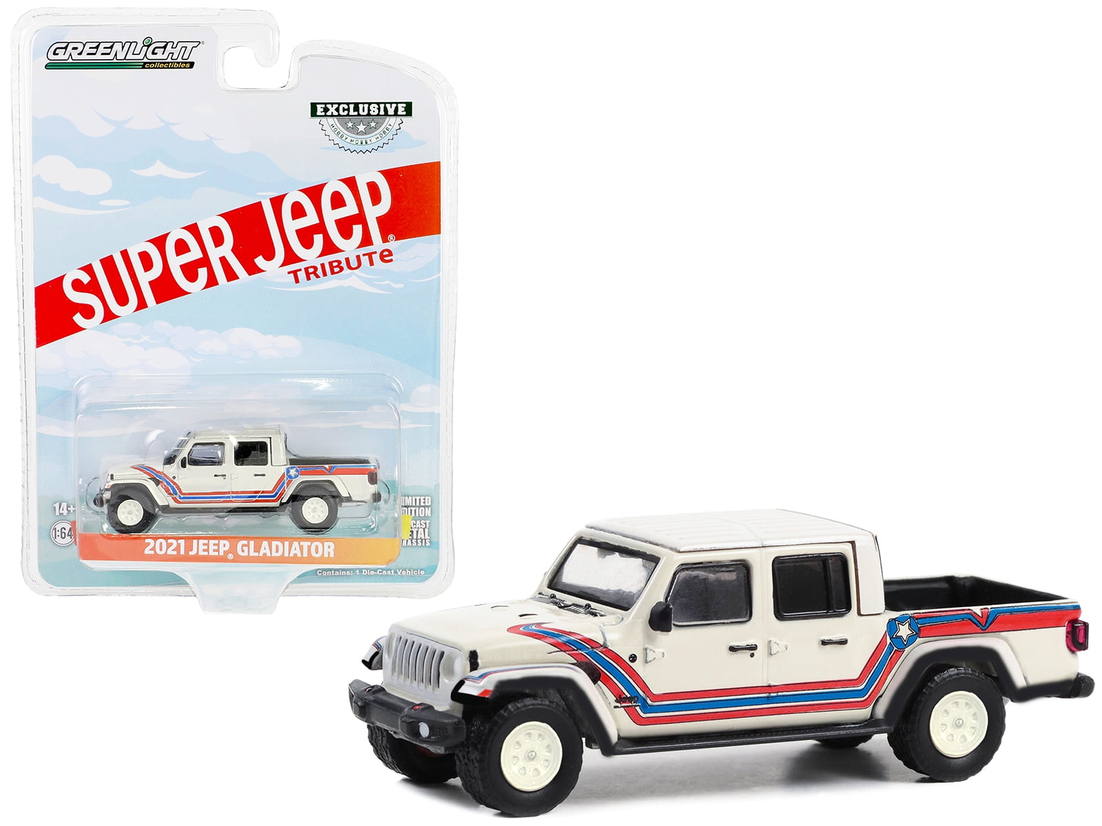 1993 Jeep Wrangler Sahara \Hobby Exclusive\ 1/64 D - Walmart.com