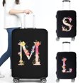thumbnail image 2 of Luggage Protective Cover Thick Elastic Luggage Protective Covers Dust Anti-Scratch Protective Suitcase Covers Pink Letter Series 8pink R M(22 - 25 inch), 2 of 6