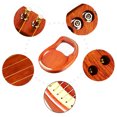 thumbnail image 4 of Walter.t Mahogany Lyre Harp with 16 Steel Strings, Portable Bag, Tuning Tools, Cleaning Cloth, and Extra Strings Included, 4 of 7