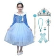 thumbnail image 1 of Robe pour Filles – Costume Princess pour Enfants, Costumes de Cosplay avec de Riches Accessoires pour 2 à 8 Ans, 1 of 6