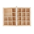 thumbnail image 4 of kusrkot 21 Slots Wooden Essential Oil Carrying Shockproof Organizer Travel Aromatherapy, 4 of 8