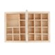 thumbnail image 4 of 1 und Caja con 21 ranuras para guardar Monedas Jabón Joyas de Ligero Portàtil, 4 of 8