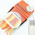 thumbnail image 3 of Darning Loom Speedweve Type Weave Tool, 14 Hooks Convenient Small Weaving Loom Kit for Beginners Quickly Mending Jeans, Repair Holes, DIY Beautiful Weaving Arts on Clothes Socks, 3 of 7
