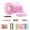 A, variant on Glitter Tape DIY Stress Relief Toy Kit - Complete Craft Set with Sparkle Tape, Beads & Stickers for Kids & Family Creative Play (4 Colors)