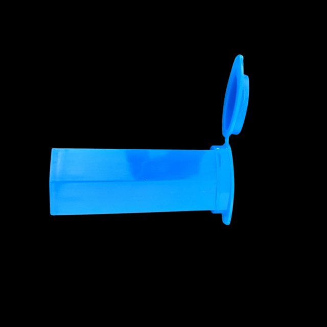 KAKOWELY Glissoire de microscope de Poche 2 Pcs Support en Plastique pour microscope en Verre Mini Glissoire Ovale Conteneur de Stockage d'Échantillons pour microscope