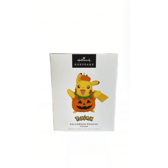 Hallmark Keepsake 2025 Pokémon Halloween Pikachu Christmas Ornament New w Box