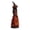 A003- Saffron, variant on Witch Statue, Autumn Witch Figurine with Broom, 1pc Fall Decor Witch Sculpture, Harvest Season Home Accent for Tabletop Shelf Mantel Decor