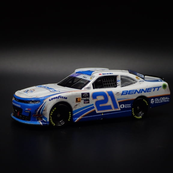 Open Box 2024 24 CHEVY CAMARO 21 AUSTIN HILL BENNETT TRANS NASCAR 1:64 DIECAST MODEL CAR