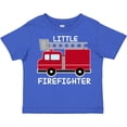 thumbnail image 3 of Inktastic Red Fire Little Firefighter White Text Boys or Girls Toddler T-Shirt, 3 of 5