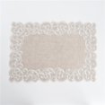 thumbnail image 1 of SARO QX168.N1420B Tapis de Table en Lin Brodé avec Topper Ou Sets de Table Naturels - Lot de 4, 1 of 1