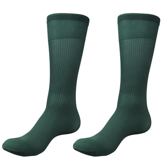 JUUNthy Mens Dress Socks, Thin Breathable Comfortable Stretch Regular Fit Everday Casual Crew Socks Green Size Free Size
