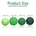 thumbnail image 7 of 8 Pcs Silicone Balls Fidget Toys for Adults & Teens, Stress Relief Sensory Office Desk Toys for Anxiety Relief, Fun Gadget Gifts Stocking Stuffers for Christmas (Green), 7 of 7