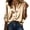 Gold, variant on Womens Point Collar Shirt Full Button Placket Long Cuffed Sleeve Regular Loose Fit Lustrous Satin Office Casual Daily Wear Top