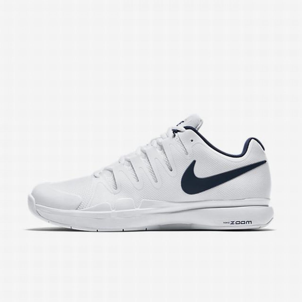 Charlotte Bronte Atticus picar Nike Men's Zoom Vapor 9.5 Tour Tennis Shoes, White/Binary Blue, 6 D US -  Walmart.com