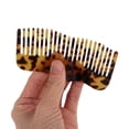 thumbnail image 3 of Unique Bargains 1 Pc Irregular Simplicity Hair Comb Brown Acetate Sheet, 3 of 5