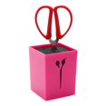 thumbnail image 3 of ATTOE Support de Ciseaux Professionnel Porte-Clips de Coiffure Boîte de Rangement Outil de Salon de Coiffure Rose Rouge-081402, 3 of 5