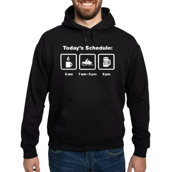 CafePress - Snowmobile Hoodie (Dark) - Pullover Hoodie, Classic, Comfortable Hooded Sweatshirt