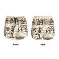thumbnail image 5 of Lsque Cows On The Farm Printed Women's Running Shorts with Liner Pockets,Elastic Quick Dry Workout Athletic Gym Yoga Shorts,Womens High Waist Shorts-XX-Large, 5 of 9