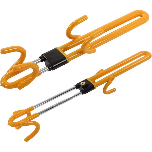 Steering Wheel Lock Twin Bar, Steering Lock, Car Steering Wheel Locks, Car Lock Anti-Theft Device, High Visibility, Heavy Duty, Universal Fit