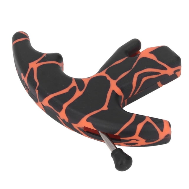 Libération de Pouce, Plastique Performance Stable Libération de Pouce Prise Confortable Simple pour Tir à l'Arc Extérieur Orange