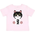 thumbnail image 3 of Inktastic 2nd Birthday Cat 2 Year Old Girl Girls Toddler T-Shirt, 3 of 5