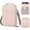 Pink, variant on MoKo 9-11 Inch Tablet Sleeve Bag Carrying Case for iPad Pro 11 inch,iPad 10th 10.9,iPad 9/8/7th Generation 10.2,iPad Air 5/4th 10.9,iPad 9.7,Tab S8/S9 11", Black Gray