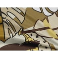 thumbnail image 5 of oneOone Rayon Light Brown Fabric Leaves Sewing Craft Projects Fabric Prints By Yard 56 Inch Wide, 5 of 5