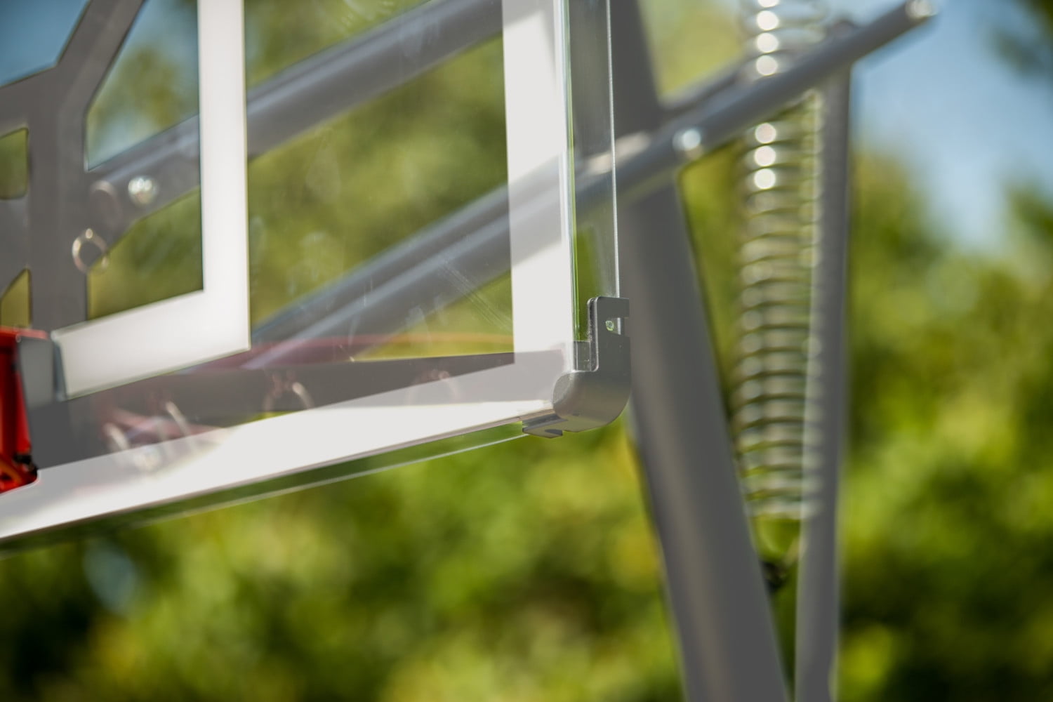 Silverback SBX 54" Backboard Portable Height-Adjustable Basketball Hoop Assembles in 90 Minutes
