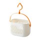 thumbnail image 1 of Organizador de ducha colgante, soporte para champú y jabón con ganchos, cesta de almacenamiento, Blanco, 1 of 9