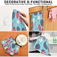 thumbnail image 7 of Dreamtimes Soft Absorbent Reusable Kitchen Towels, Set of 6|28x18 in, Strawberry Flowers 6 Dining Kitchen Living Room Tea Towels Dish Towels Decorative Towels, 7 of 7