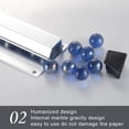 thumbnail image 4 of Wall Mounted Slide Check Rack Aluminum Food Bill Ticket Rack Food Bill Holder Kitchen Restaurant Order Tab Grabber Hi.FANCY, 4 of 8