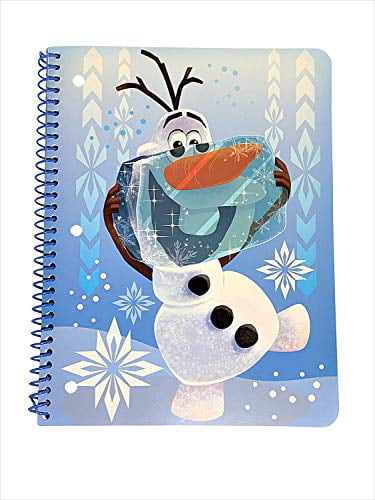 Disney Frozen Elsa and Olaf Composition School Notebook Wide Ruled Sheets New 