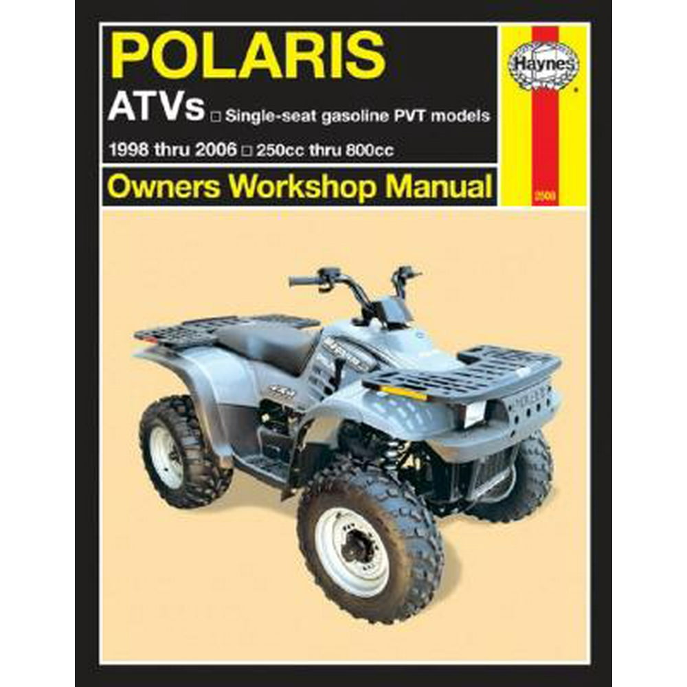 Polaris ATVs 1998 Thru 2006 : Owners Workshop Manual - Walmart.com