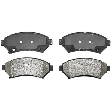 17D699M Professional Semi-Metallic Front Disc Brake Pad Set with Clips, Professional, premium aftermarket replacement By