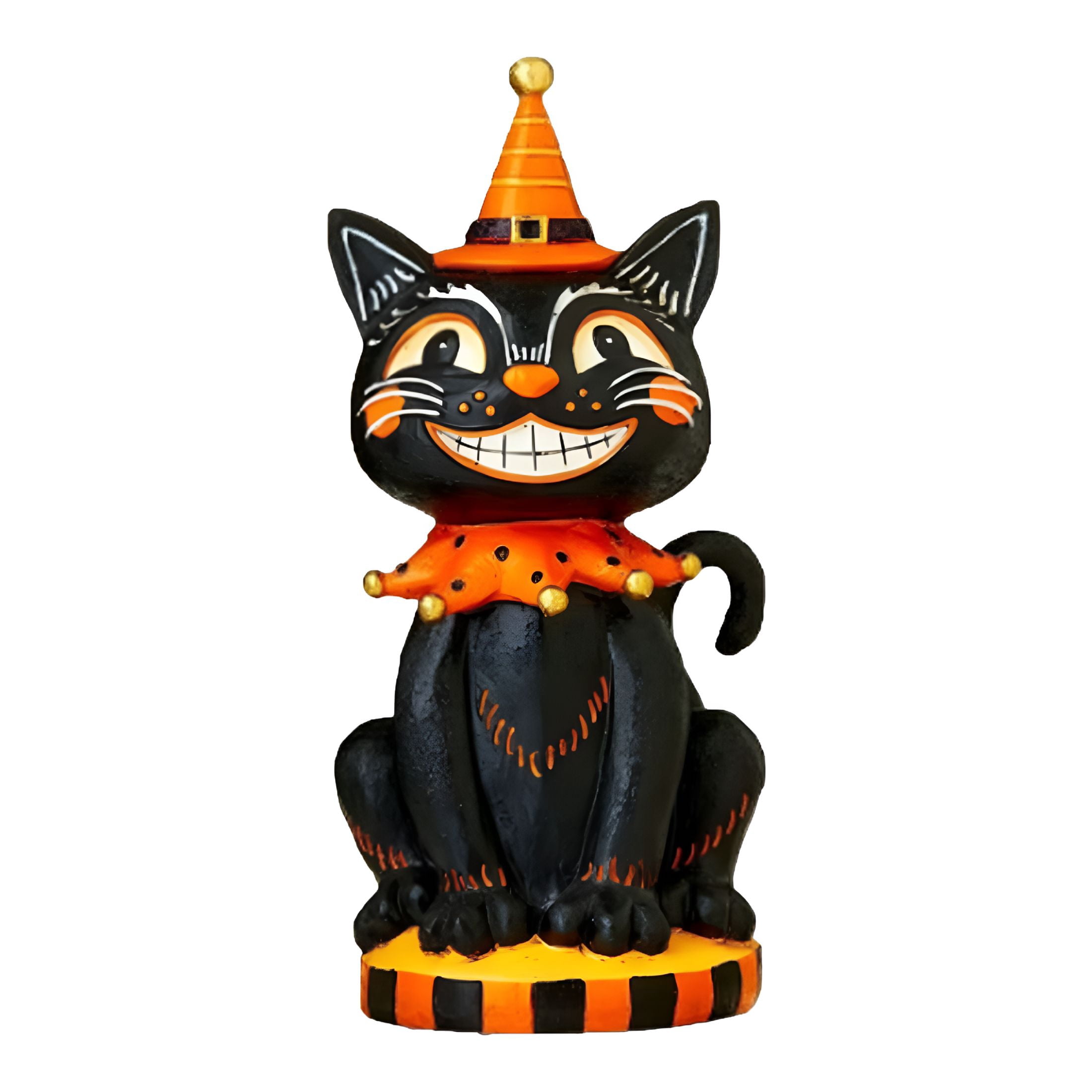XIBUFE 2026 New Vintage Halloween Black Cat Decor,9.8