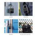 thumbnail image 4 of Candado De Seguridad Inteligente Daxxon Con Reconocimiento De Huellas Dactilares recargable R7, 4 of 4